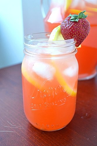 Strawberry Lemonade Jar