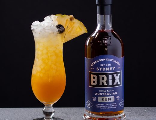 Hurricane Rum Cocktail