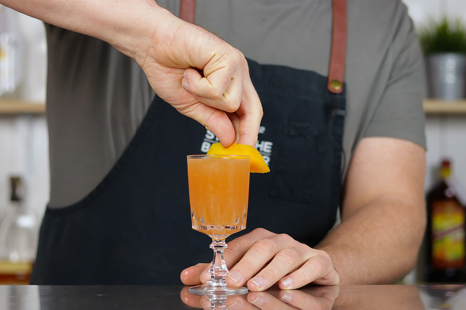 Monkey Gland Cocktail Recipe Gin, Orange Juice, Grenadine and Absinthe