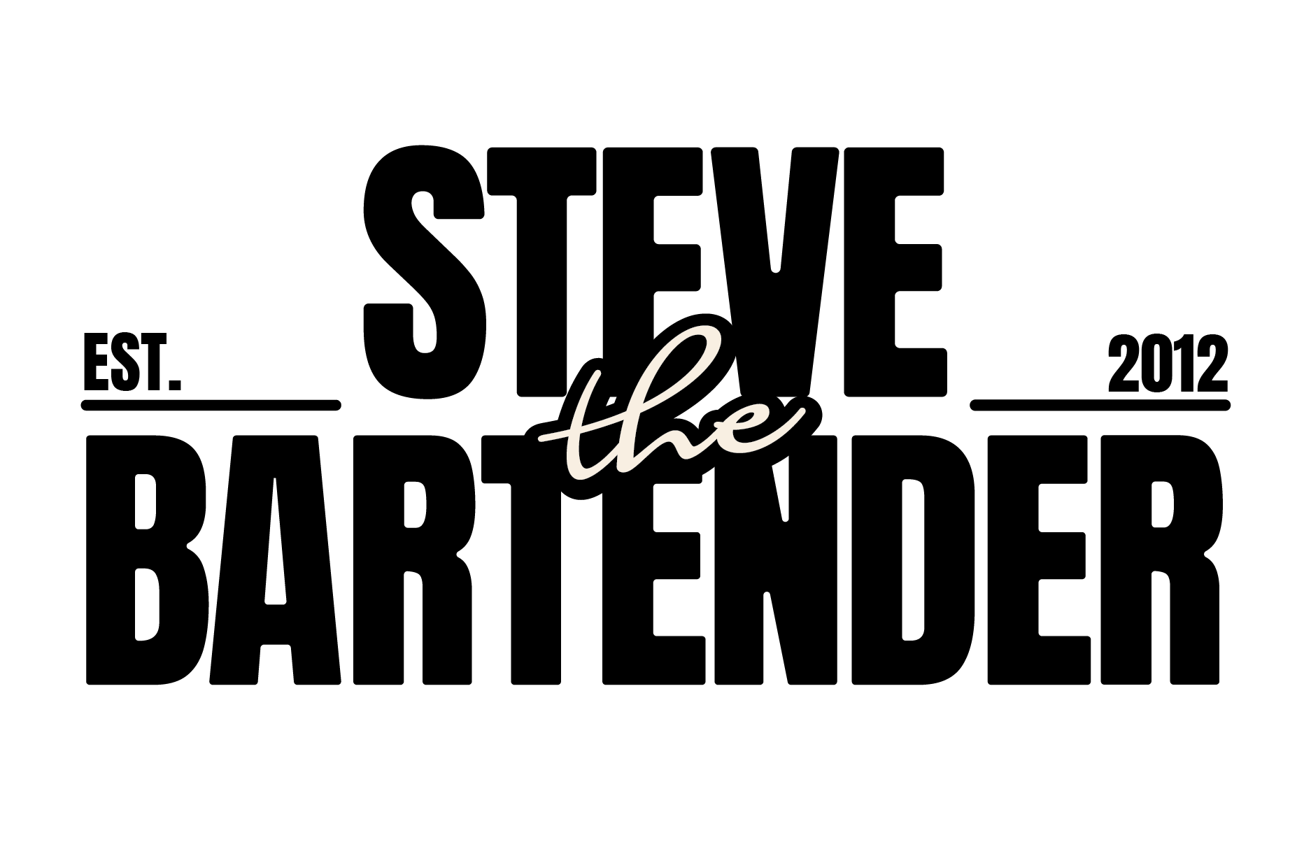 Steve the Bartender logo